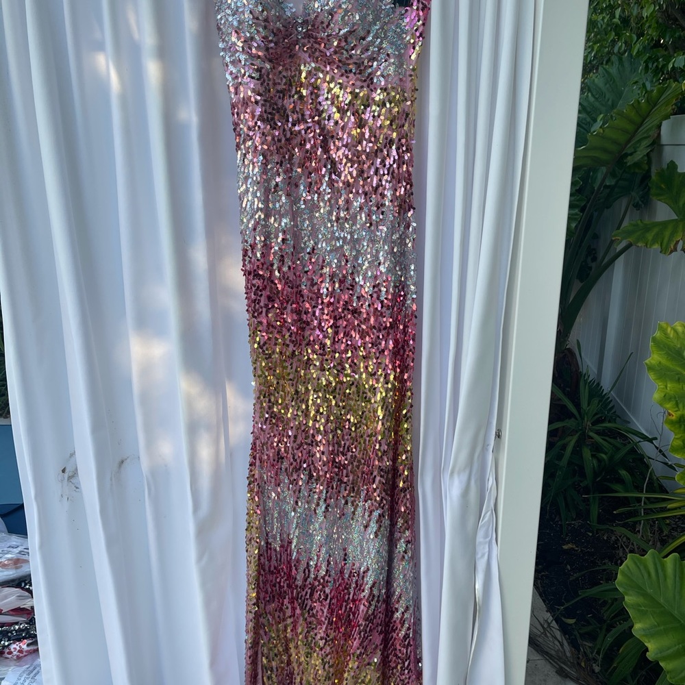 jovani prom dress size 10 - Picture 4 of 6